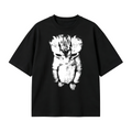 Cat Vintage Oversized T-shirt