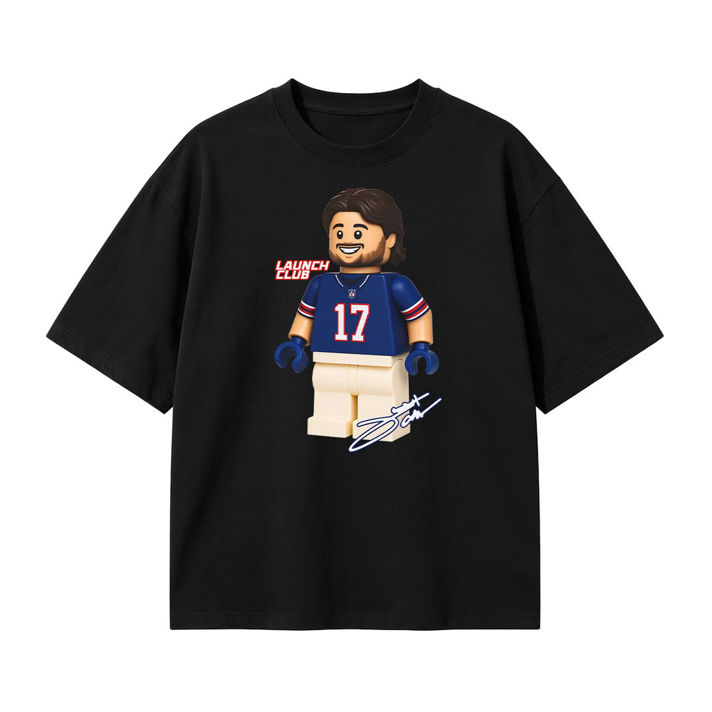 Josh Allen Uncle Sam  Oversized T-shirt