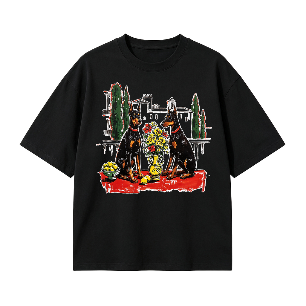 Doberman Oversized T-shirt