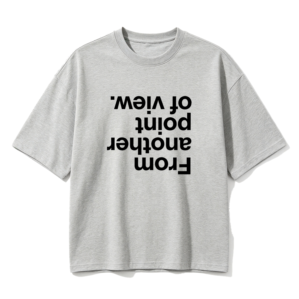 From another point of view Cotton Oversized T-shirt