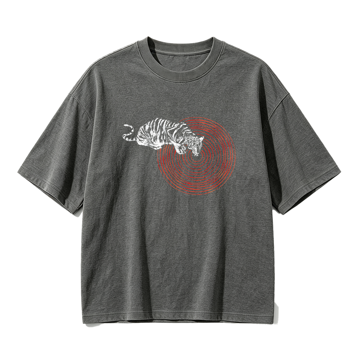 Concentric Circle Oversized T-shirt