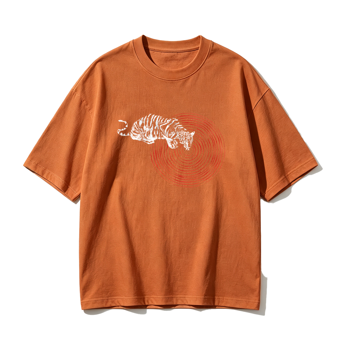 Concentric Circle Oversized T-shirt