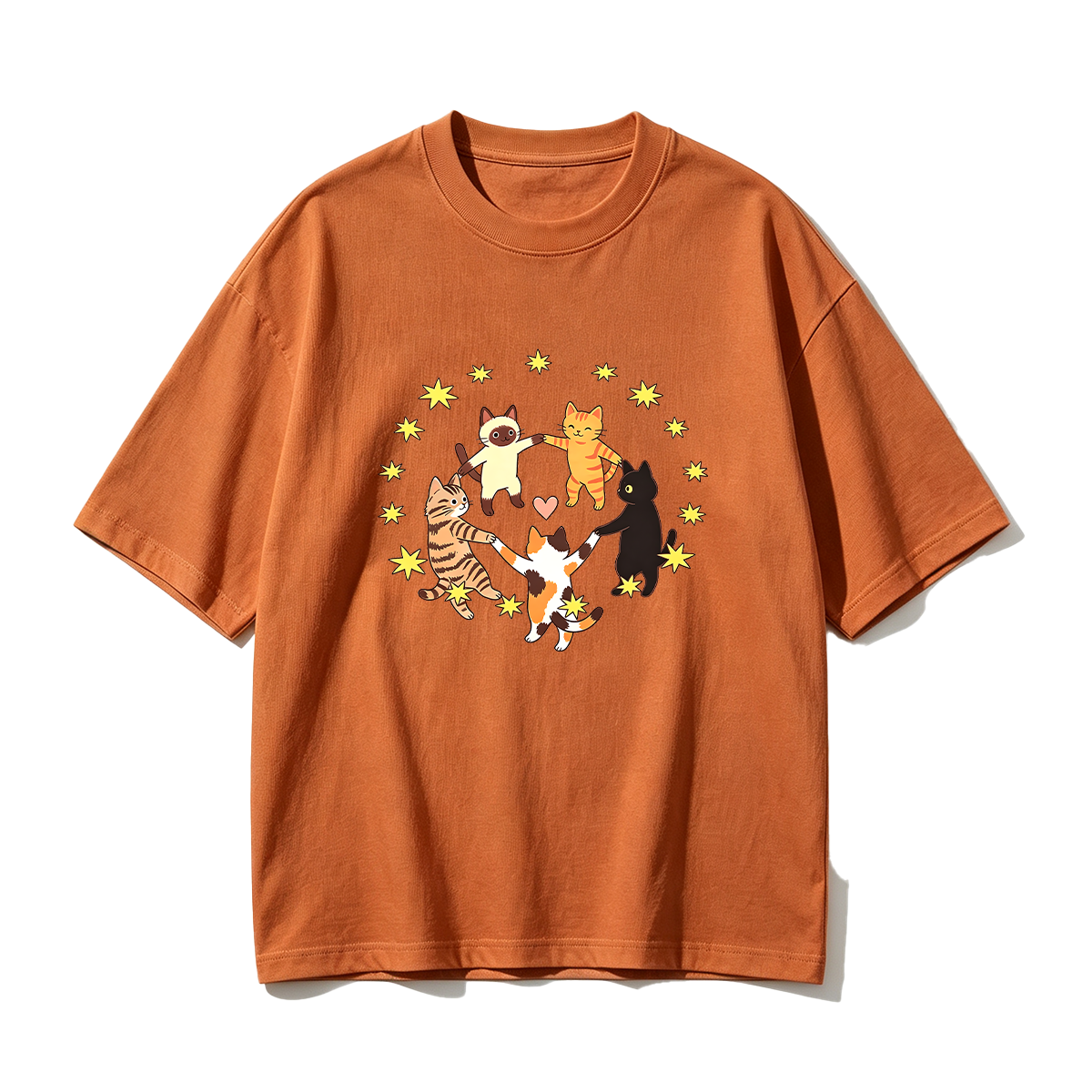 Dancing Cats Oversized T-shirt