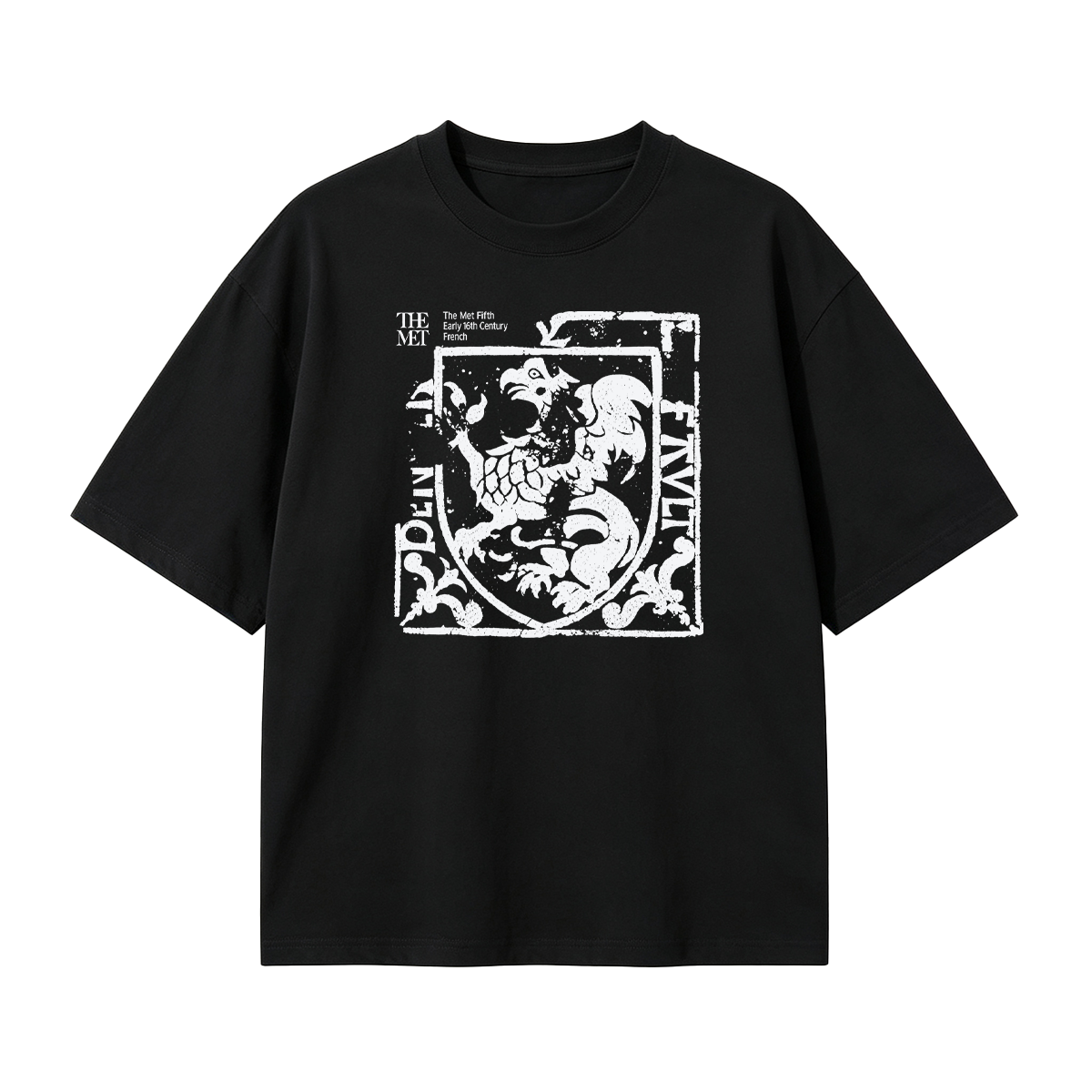 Tile with Griffin Oversized T-shirt