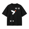 Peace & War Cotton Oversized T-shirt