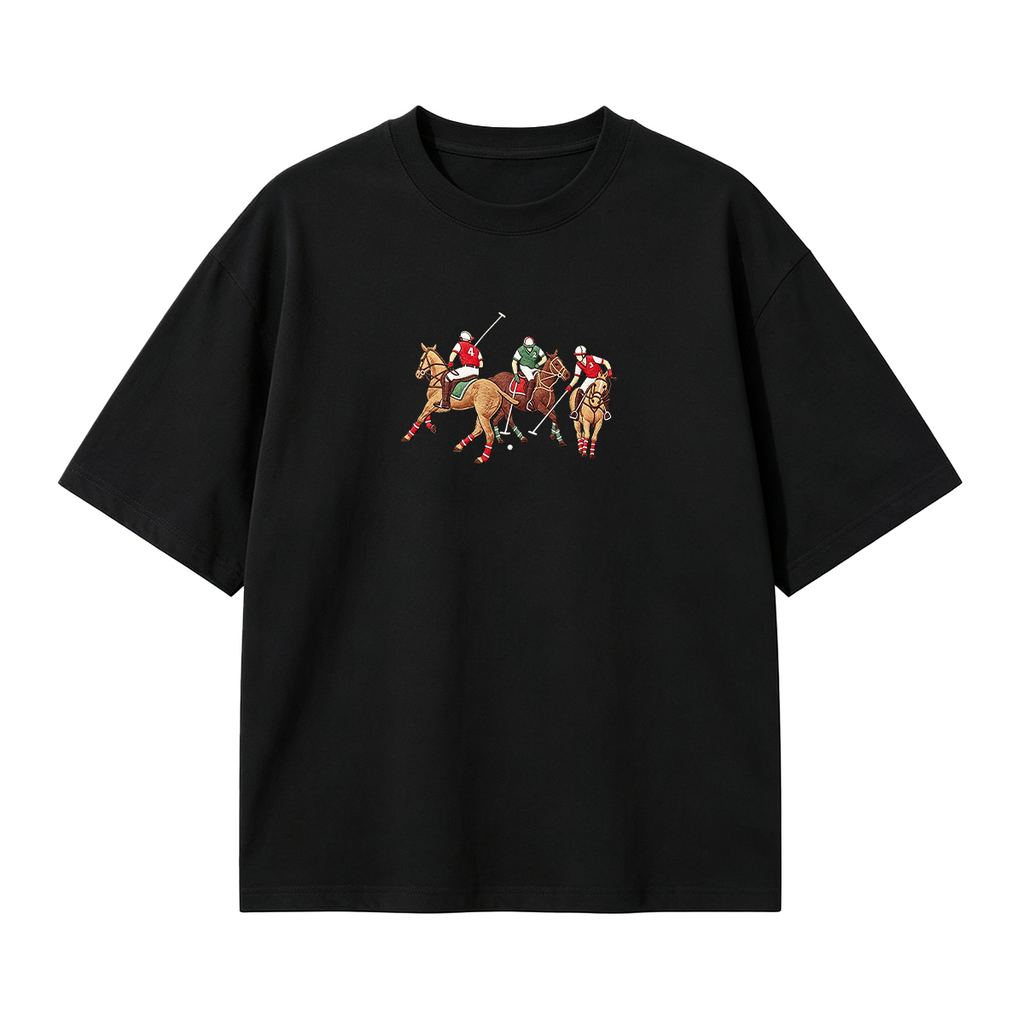 Embroidered POLO T-shirt
