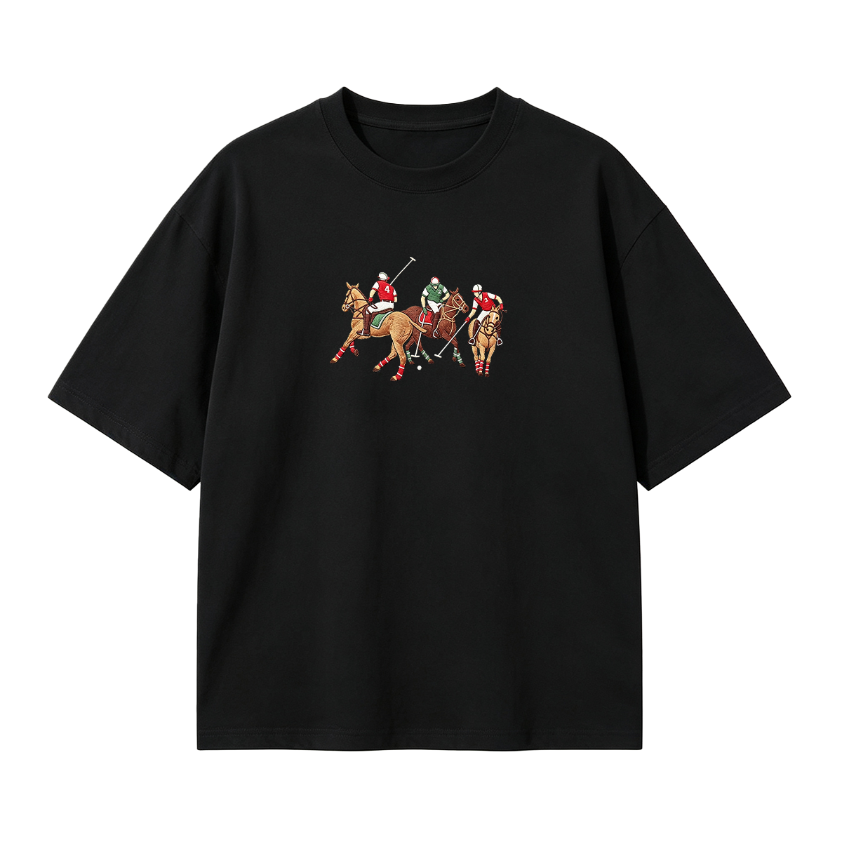 Embroidered POLO T-shirt