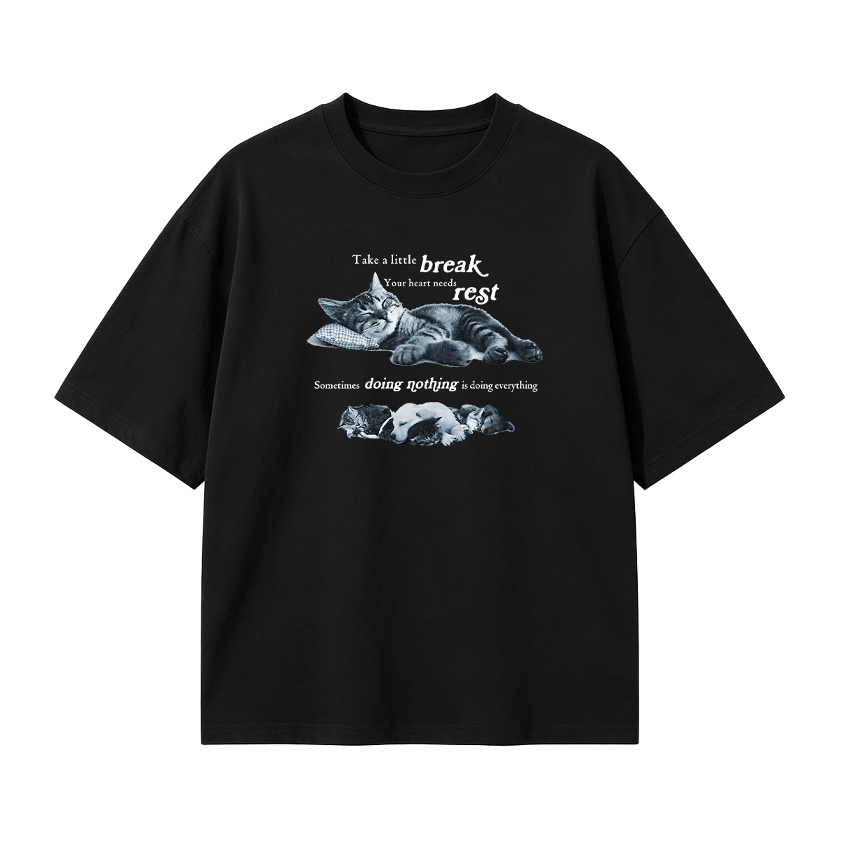 Sleepy Cat T-shirt