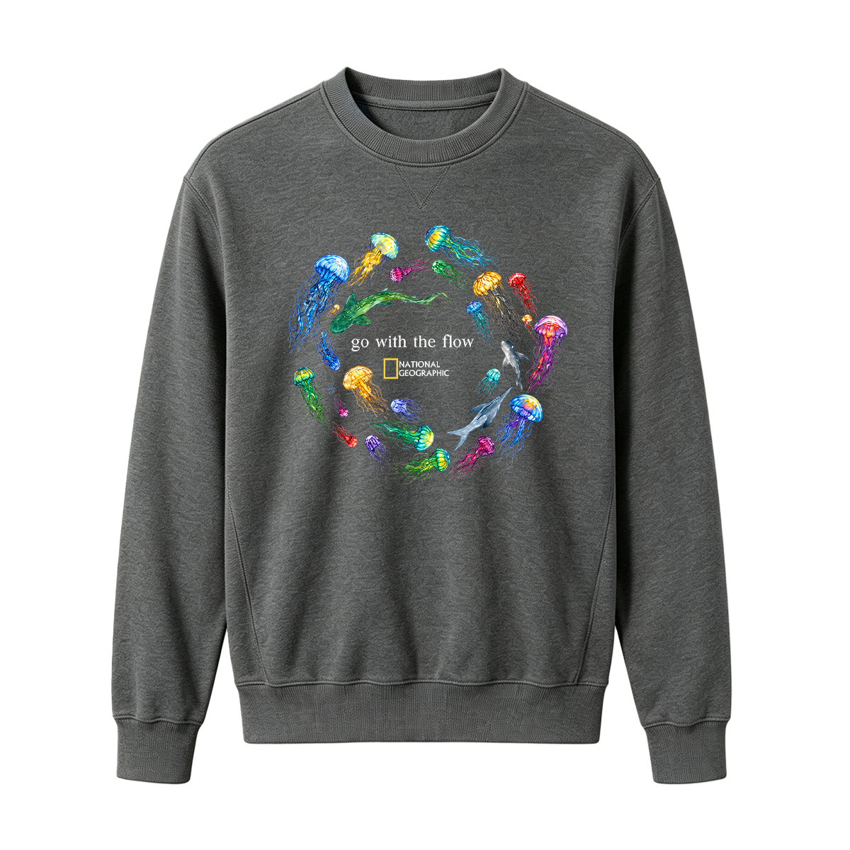 Marine Animals 'Go With The Flow Oversized T-shirt