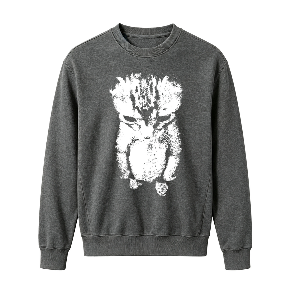 Cat Vintage Oversized T-shirt