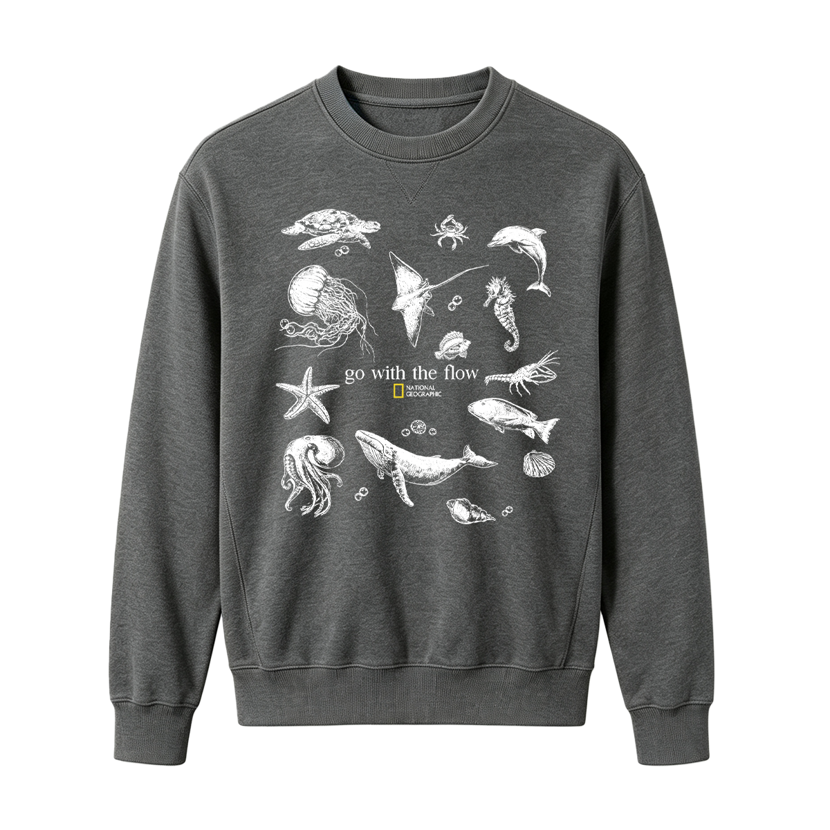 Go with the flow  Oversized T-shirt