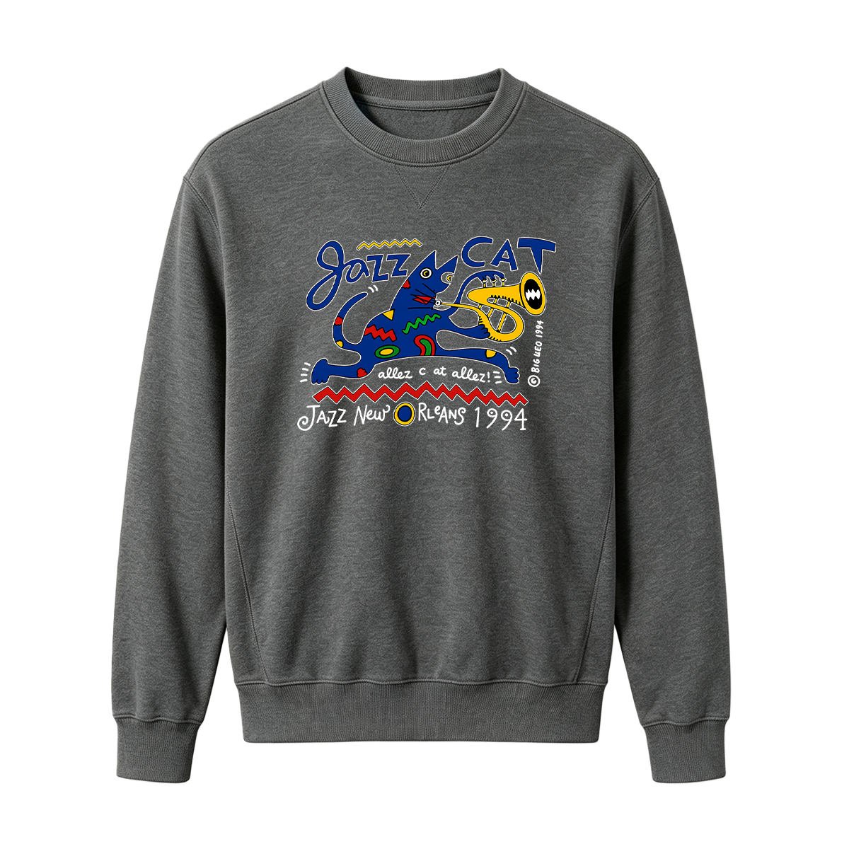 Jazz Cat Oversized T-shirt