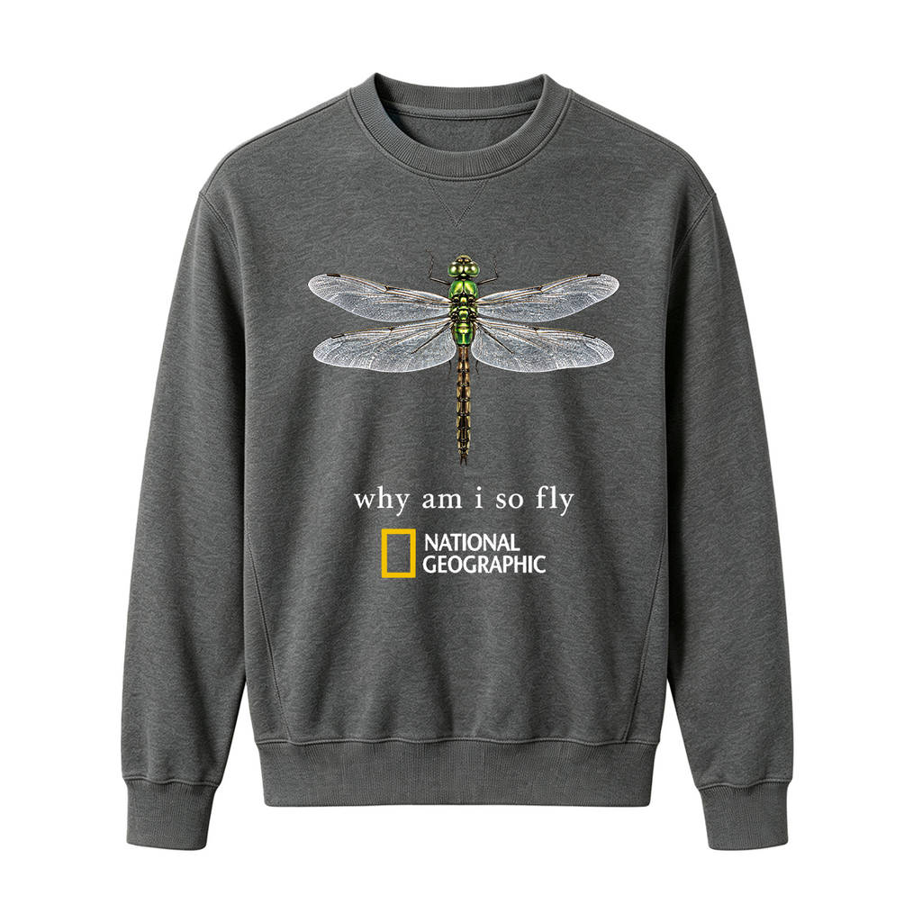 Vintage "Why Am I So Fly" Boxy Oversized T-shirt