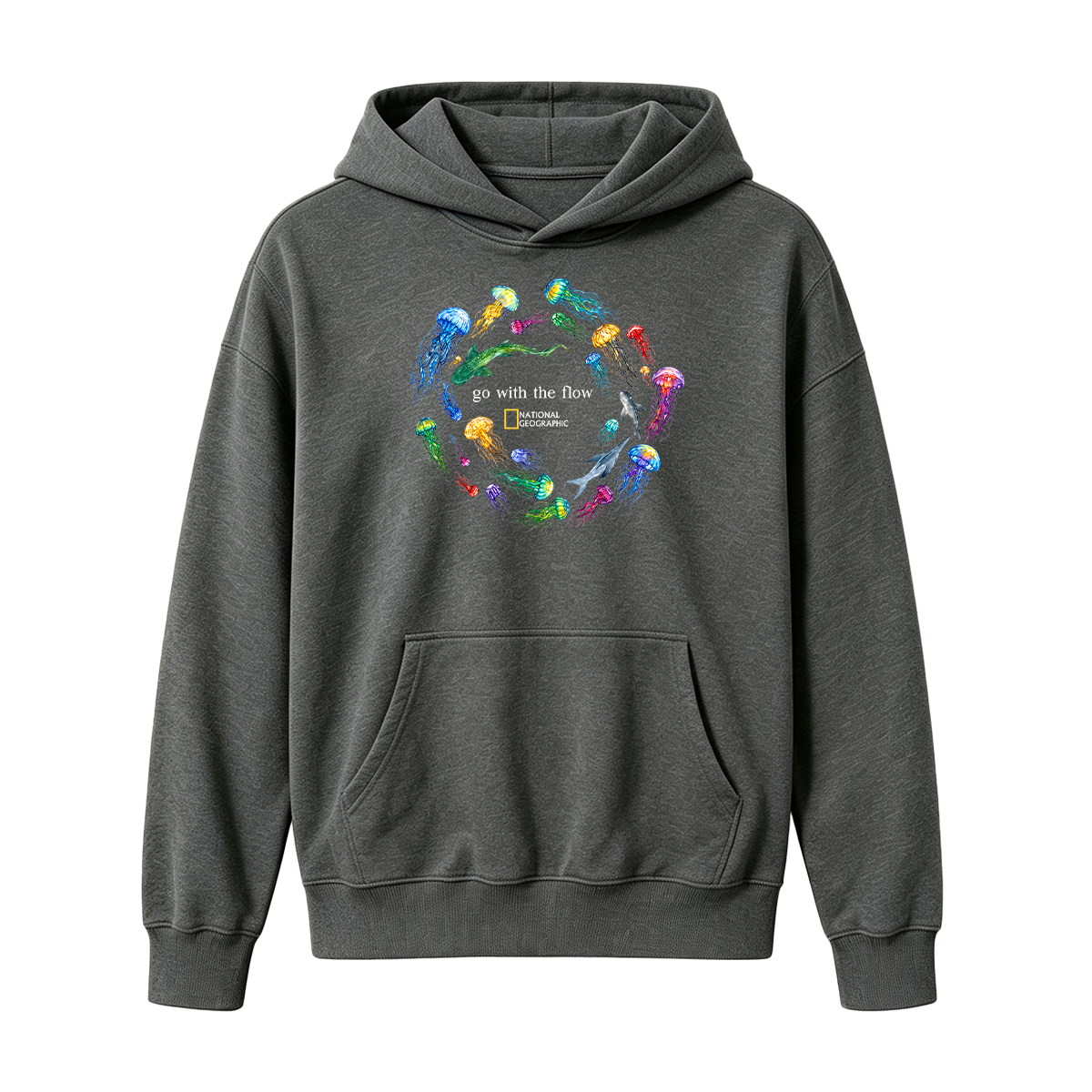Marine Animals 'Go With The Flow Oversized T-shirt