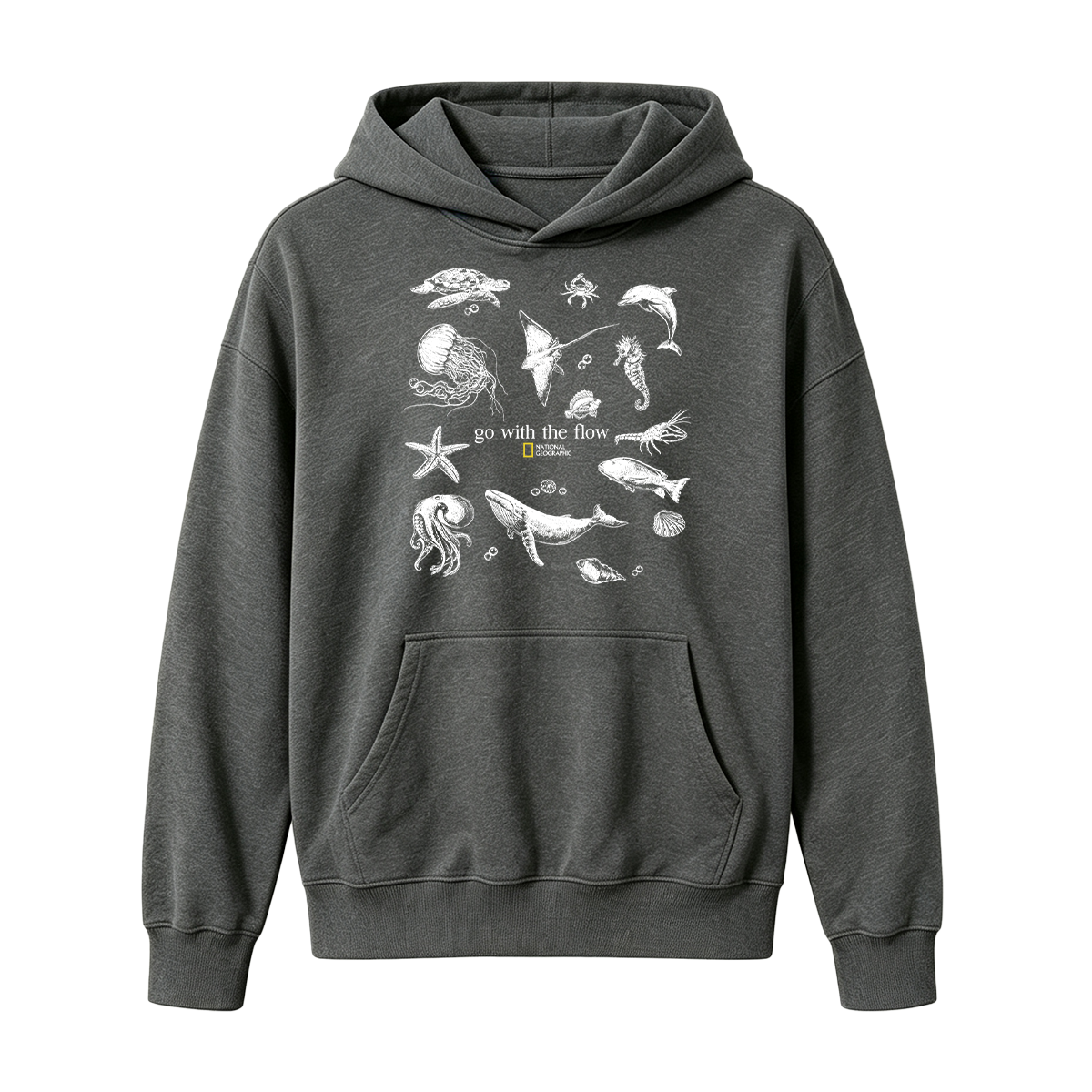 Go with the flow  Oversized T-shirt