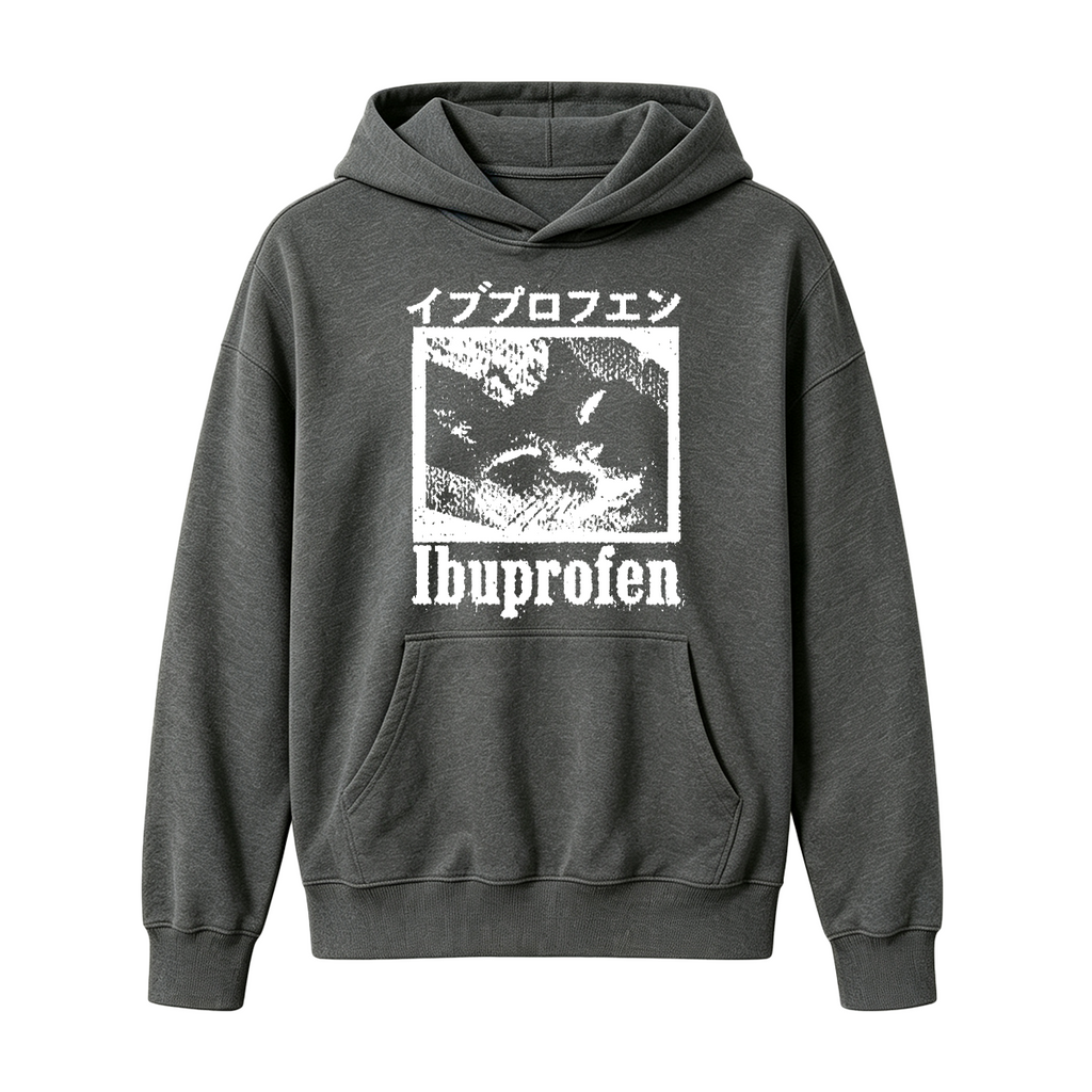 Cat Ibuprofen Oversized T-shirt