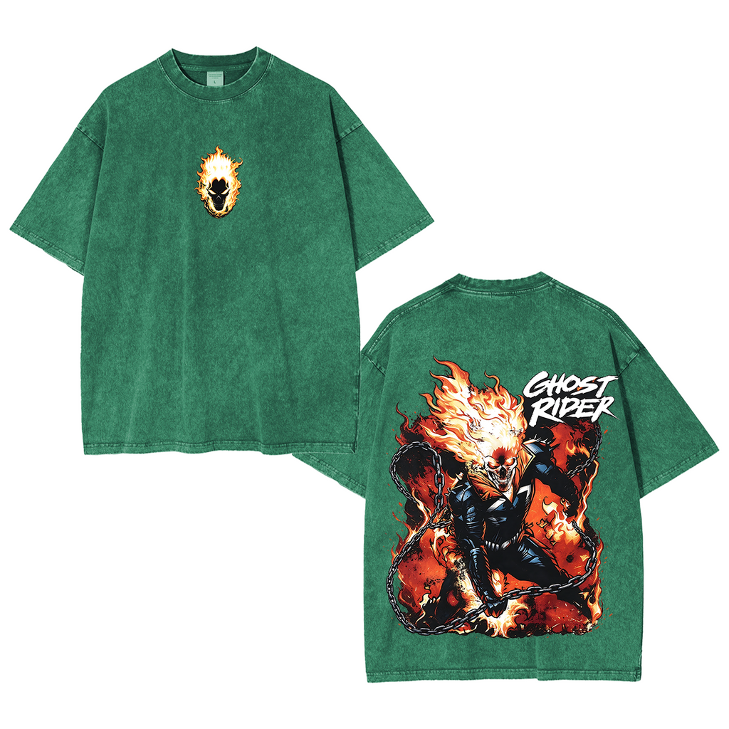 Ghost Rider Washied T-shirt