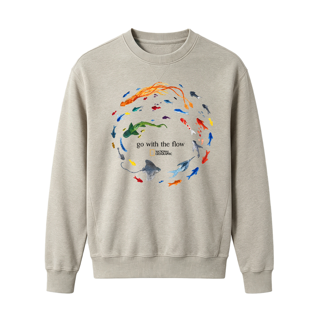 Marine Animals 'Go With The Flow Oversized T-shirt