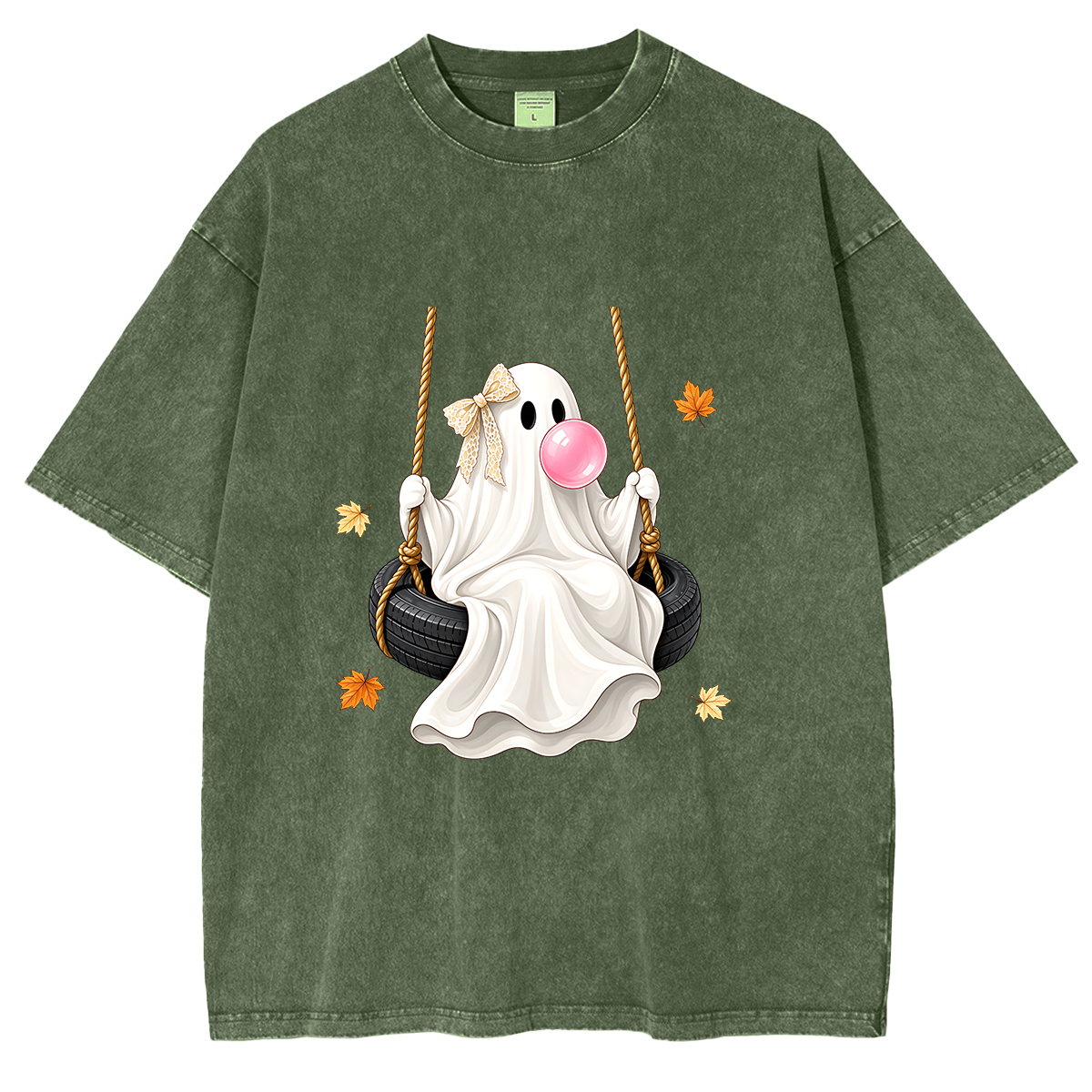 Ghost Swing Washied T-shirt
