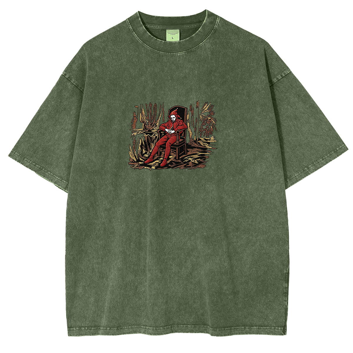 Embroidered Stanczyk Washed T-shirt