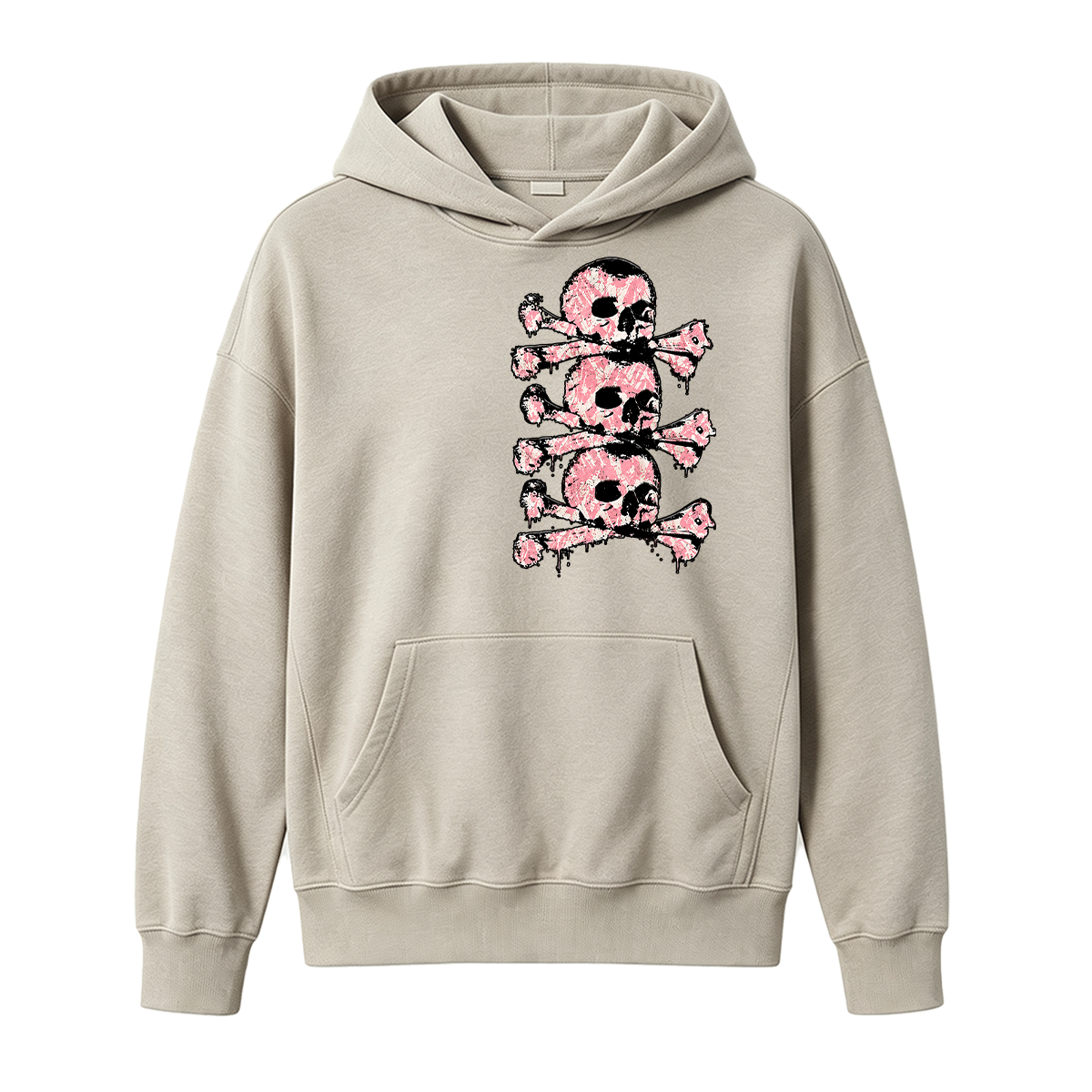 Y2k Skull Oversized T-shirt