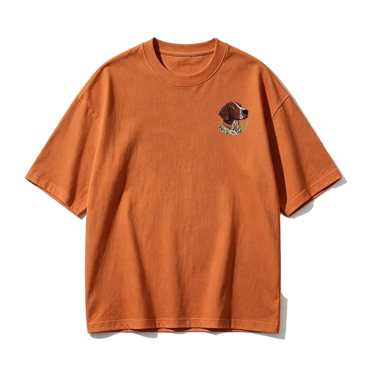 Embroidered German Shorthaired Pointer T-shirt