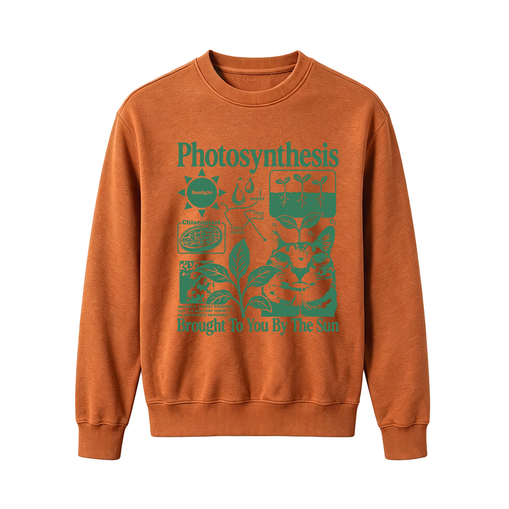 Photosynthesis Cat Oversized T-shirt