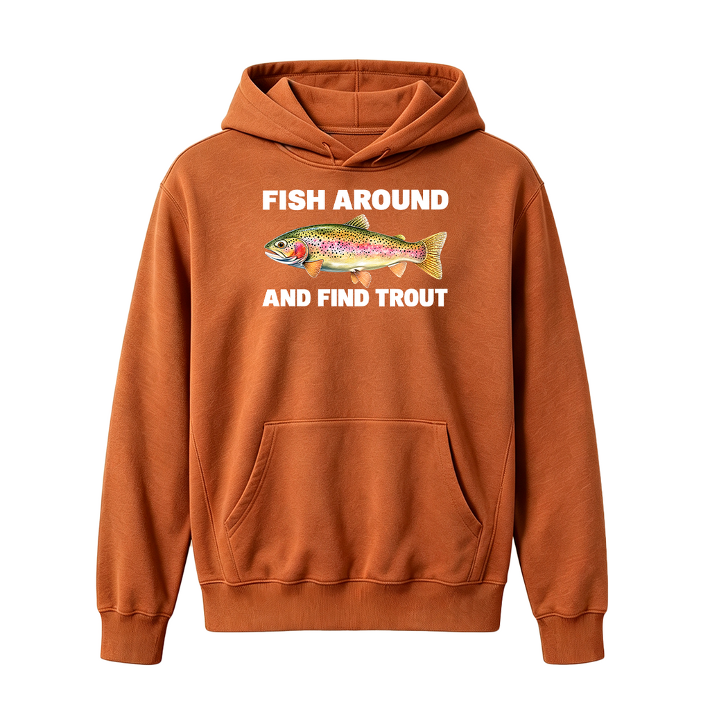 Fish Around and Find Trout Oversized T-shirt