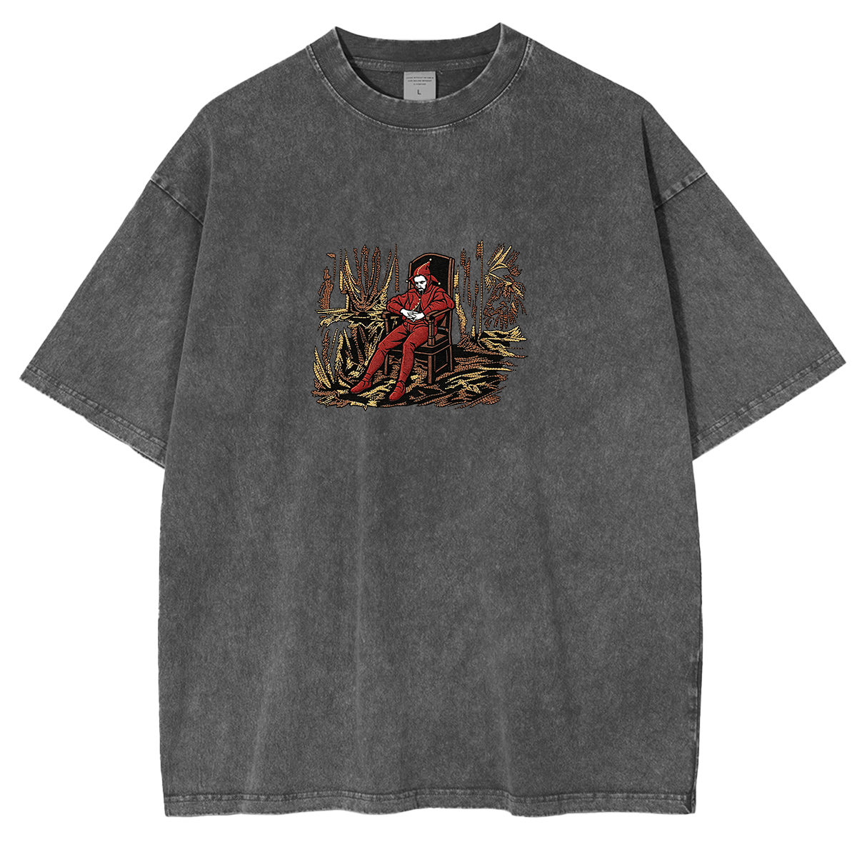 Embroidered Stanczyk Washed T-shirt