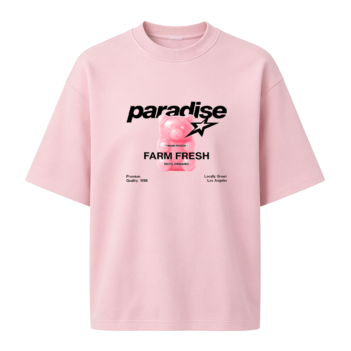Pink Bear Oversized T-shirt