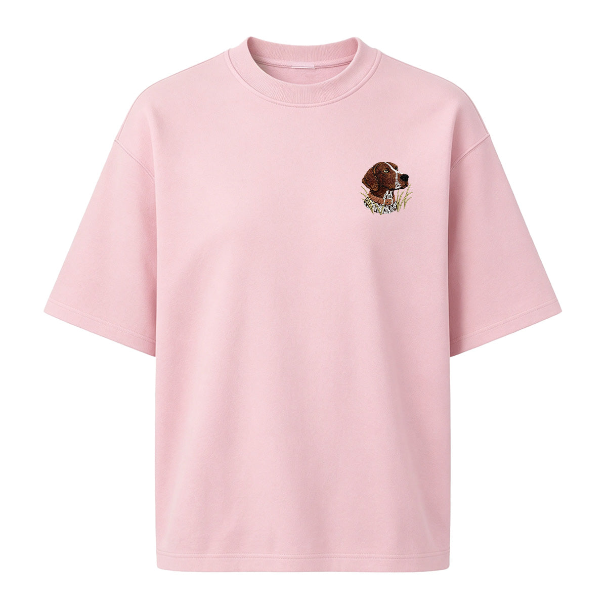 Embroidered German Shorthaired Pointer T-shirt