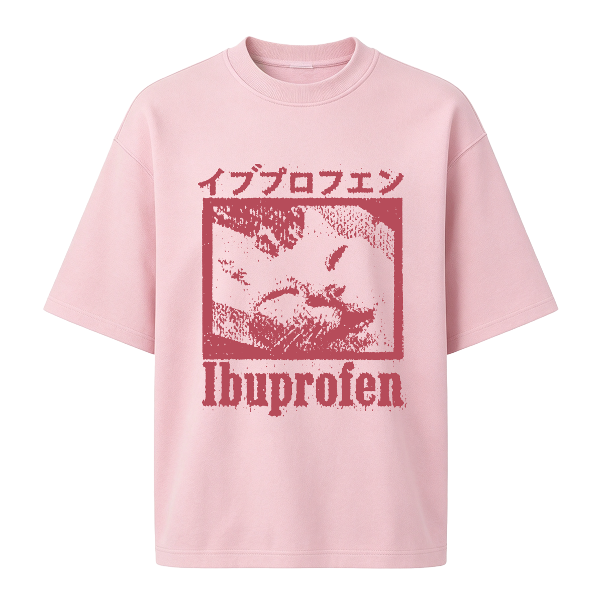 Cat Ibuprofen Oversized T-shirt