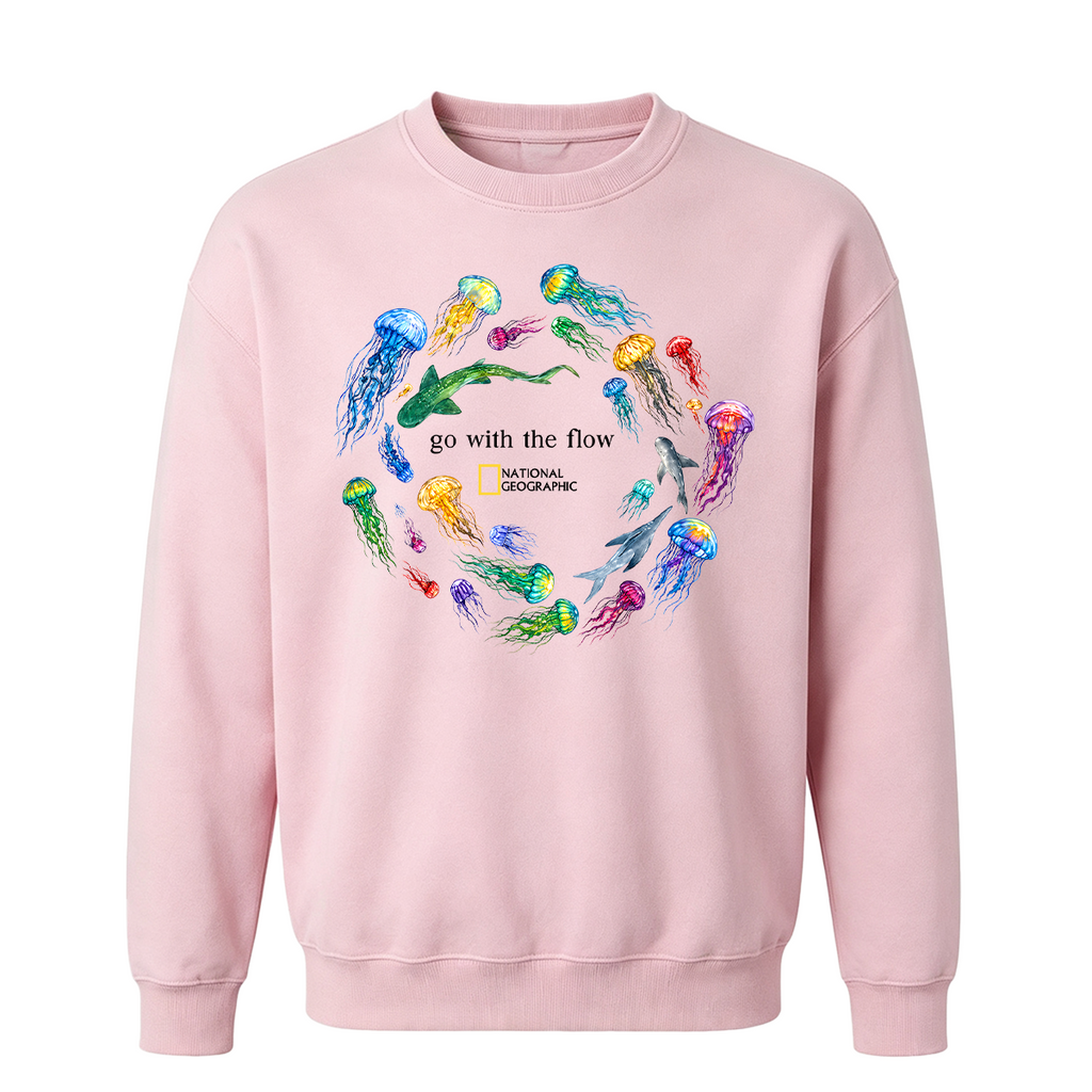 Marine Animals 'Go With The Flow Oversized T-shirt