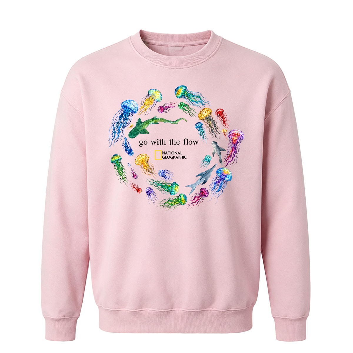 Marine Animals 'Go With The Flow Oversized T-shirt