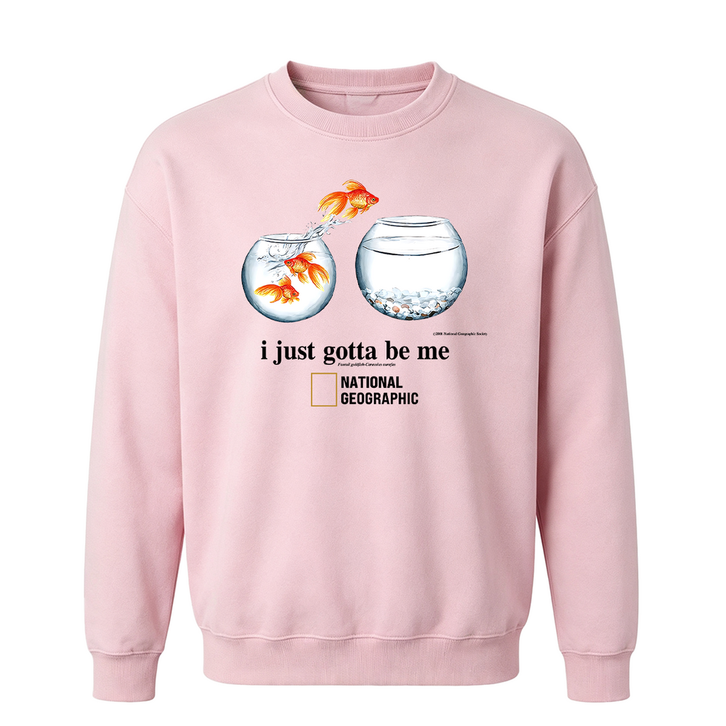 I Just Gotta Be Me Flying Goldfish Oversized T-shirt