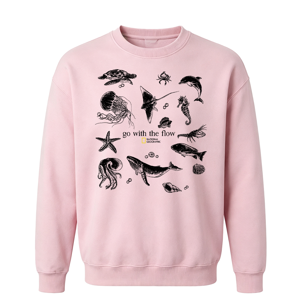 Go with the flow  Oversized T-shirt