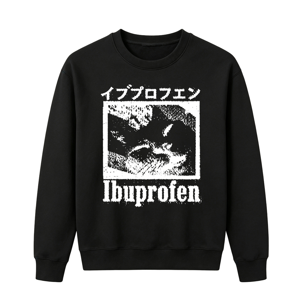 Cat Ibuprofen Oversized T-shirt