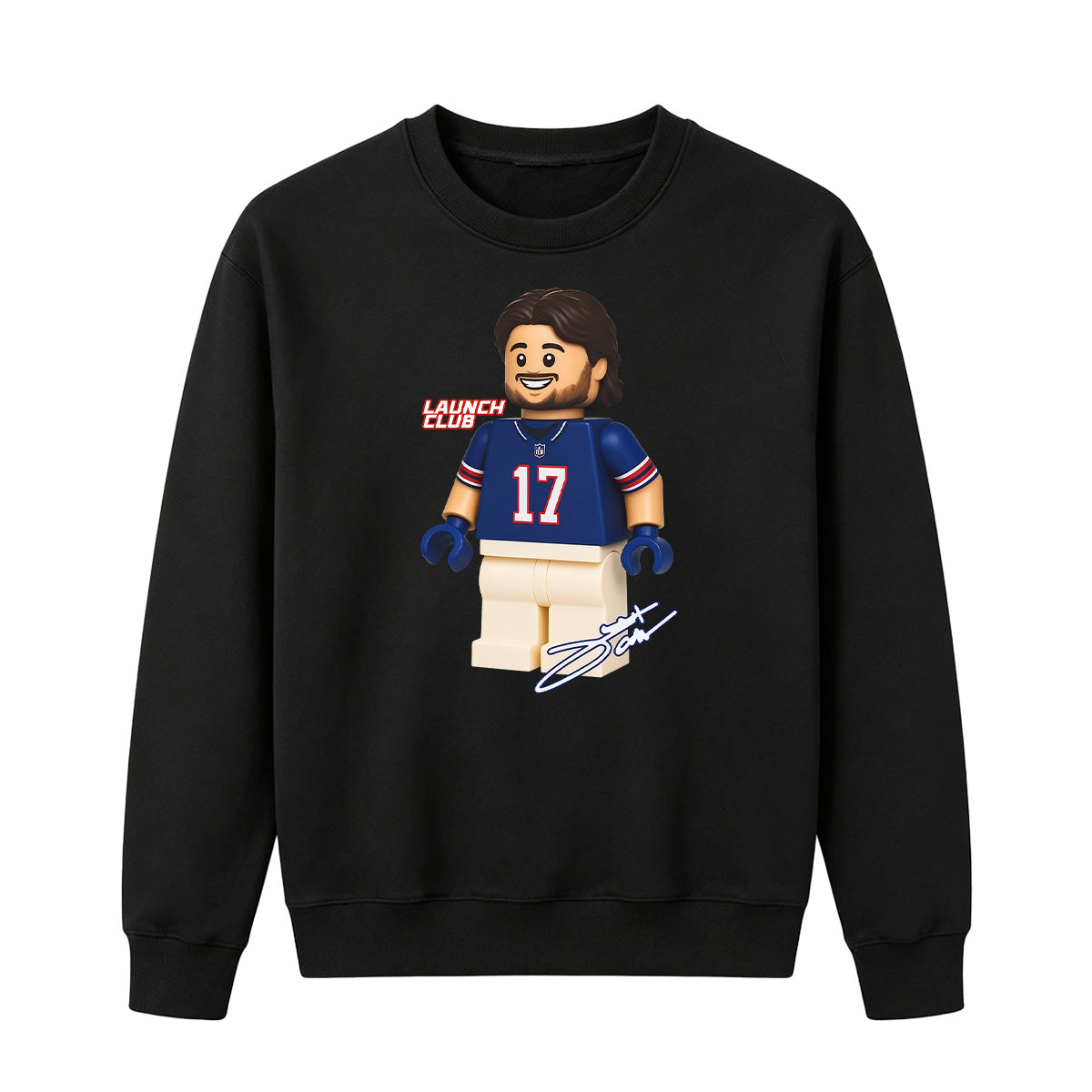 Josh Allen Uncle Sam  Oversized T-shirt