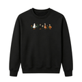 Embroidered Spooky Goose Halloween Sweatshirt