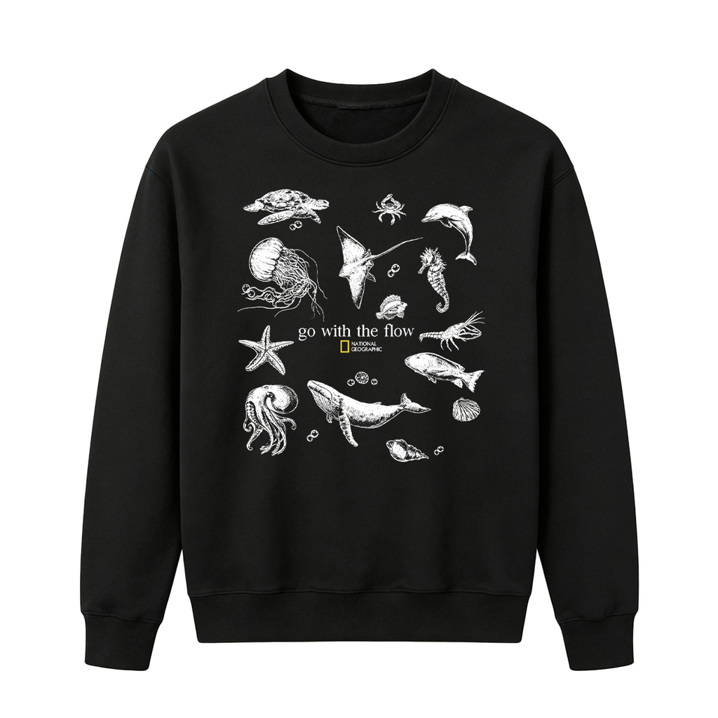 Go with the flow  Oversized T-shirt