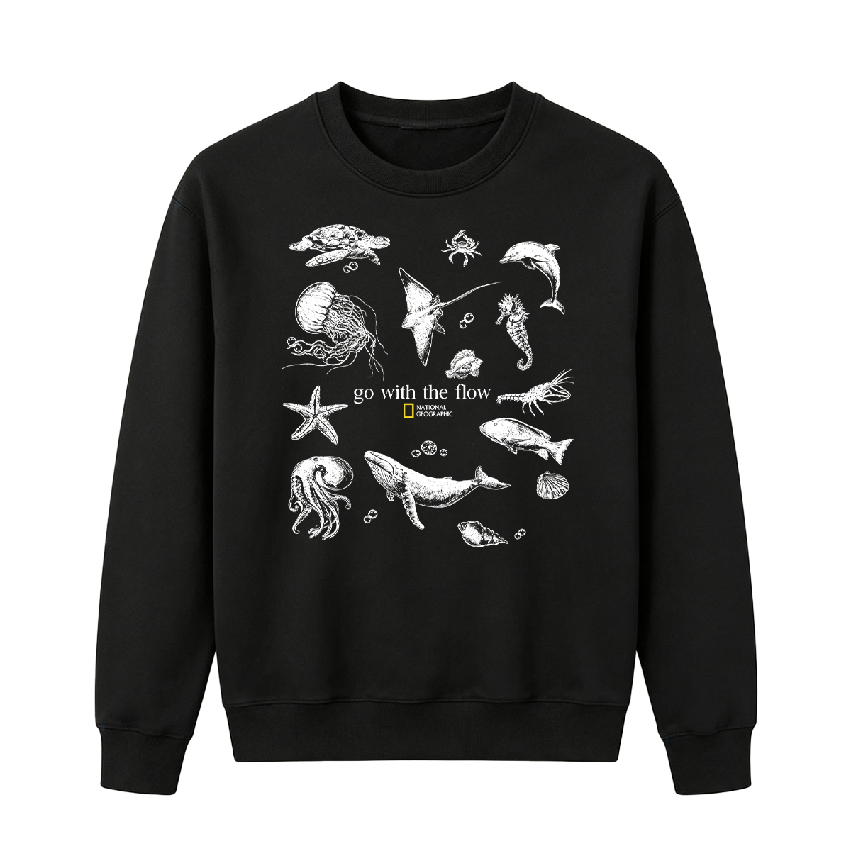 Go with the flow  Oversized T-shirt