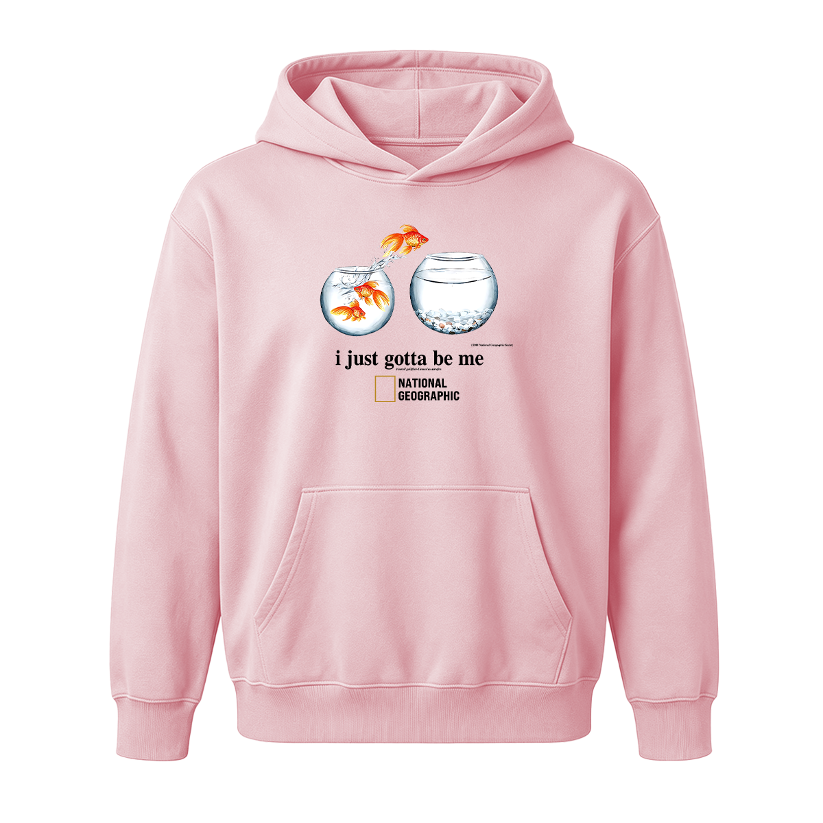 I Just Gotta Be Me Flying Goldfish Oversized T-shirt