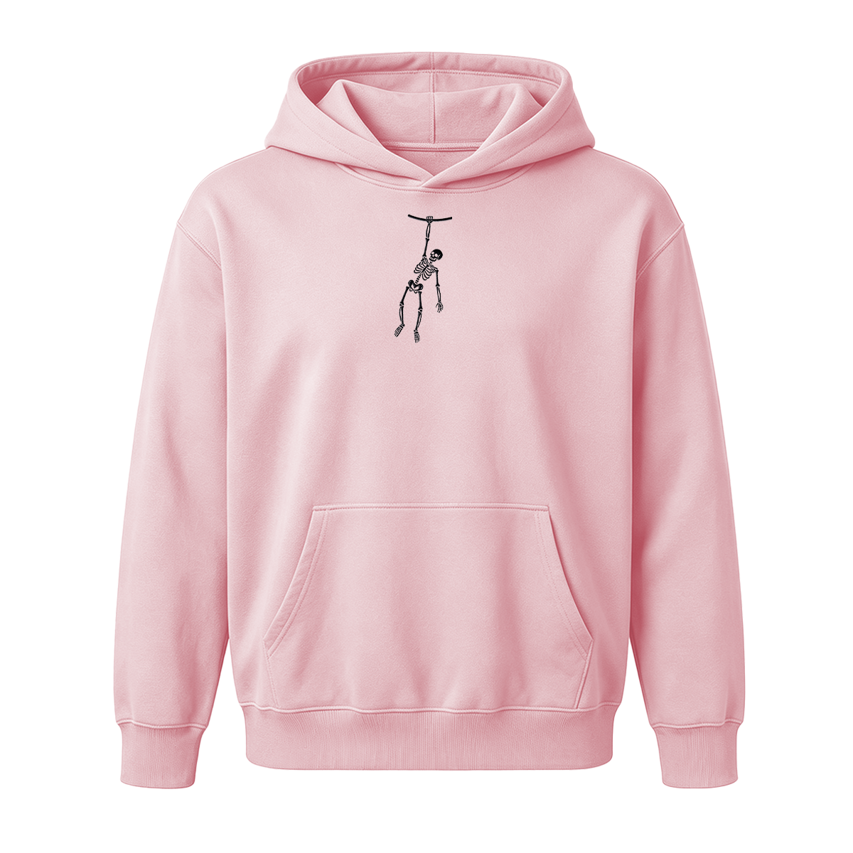 Spooky Season Skeleton Embroidered Halloween Hoodie