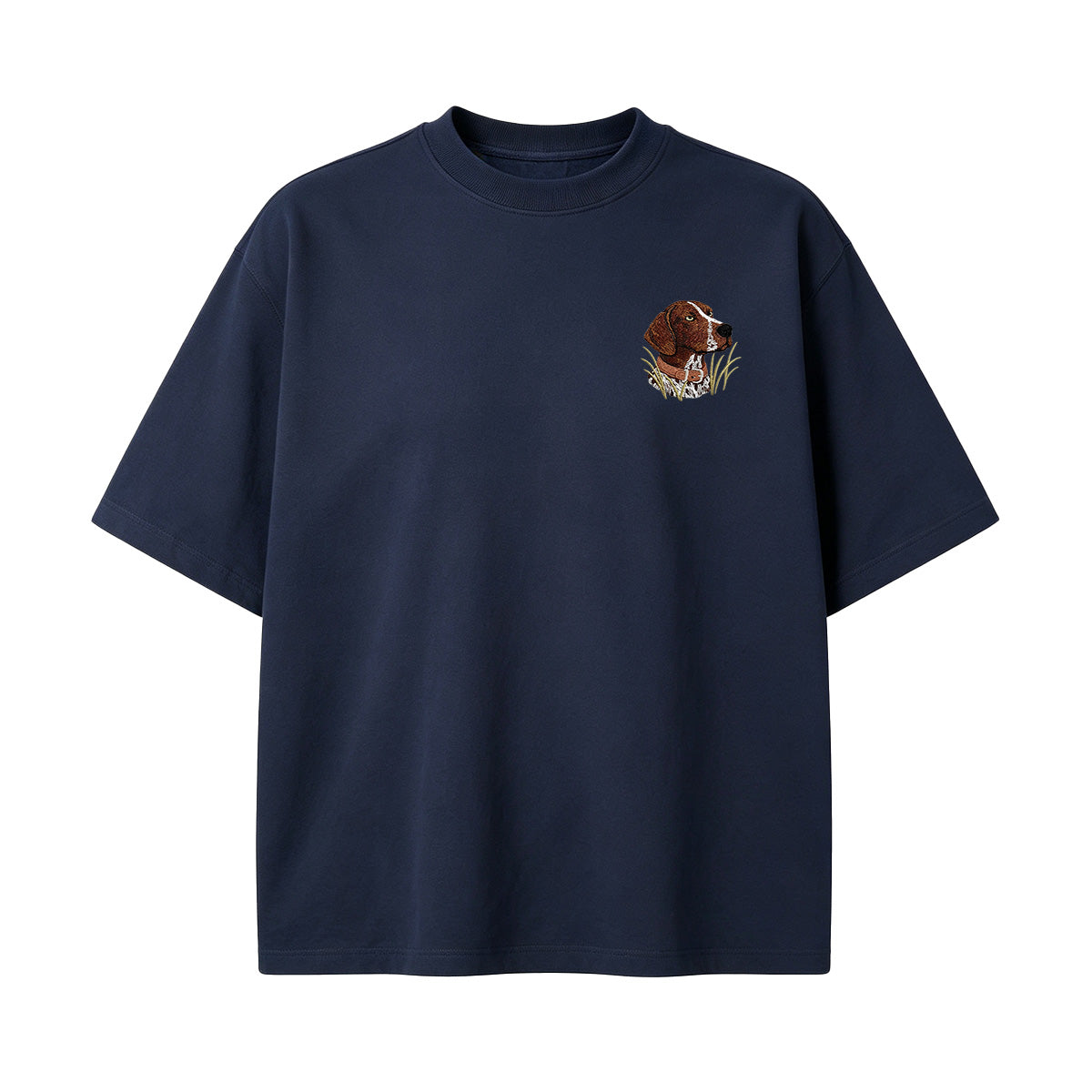 Embroidered German Shorthaired Pointer T-shirt