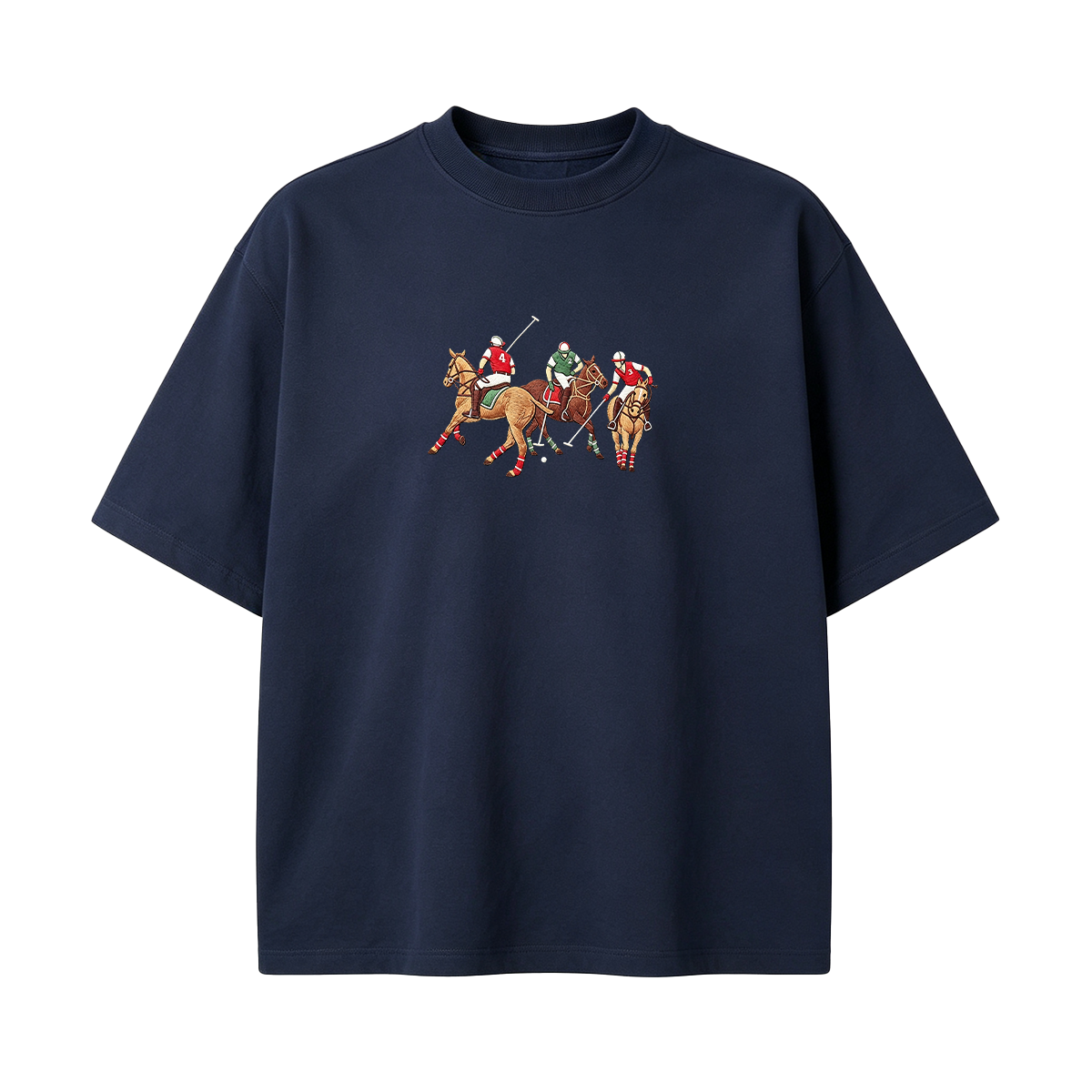 Embroidered POLO T-shirt