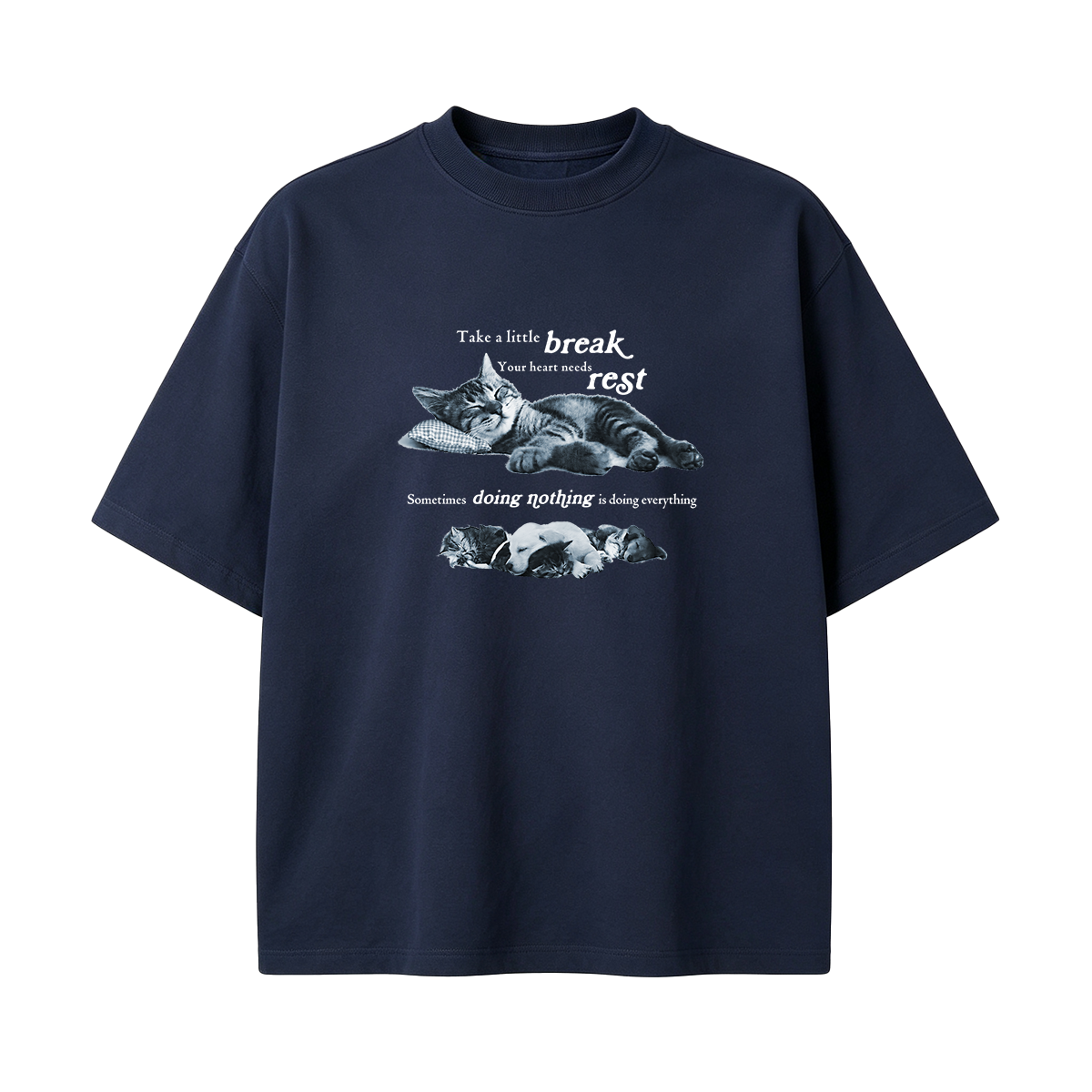 Sleepy Cat T-shirt