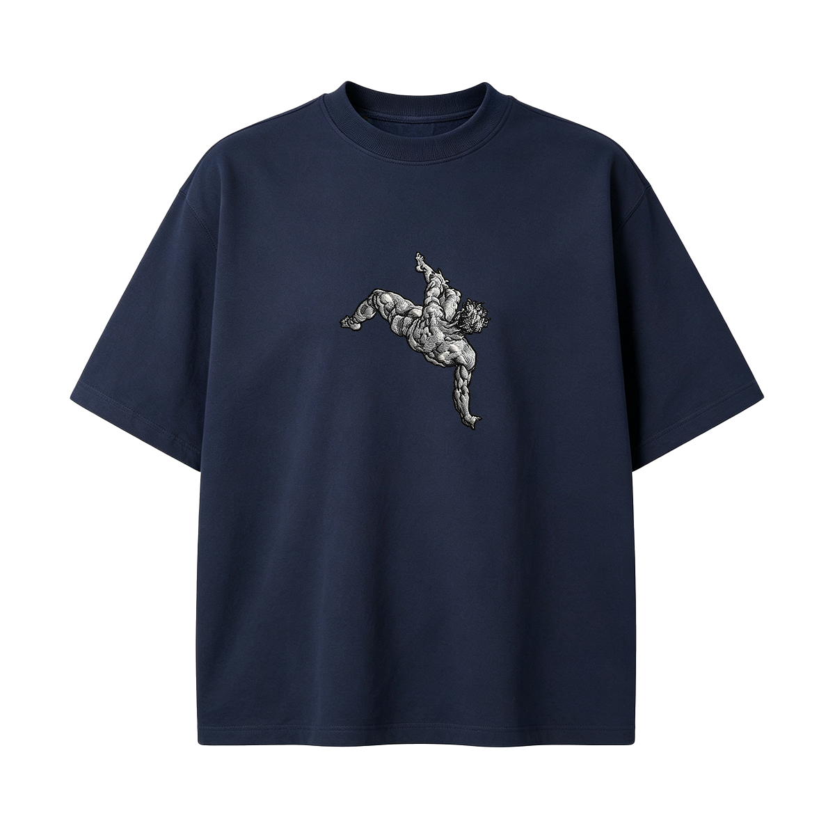 Embroidered  art THE FALL OF PHAETON T-shirt