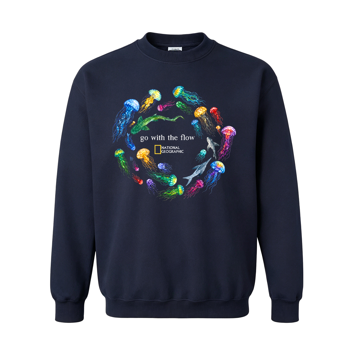 Marine Animals 'Go With The Flow Oversized T-shirt