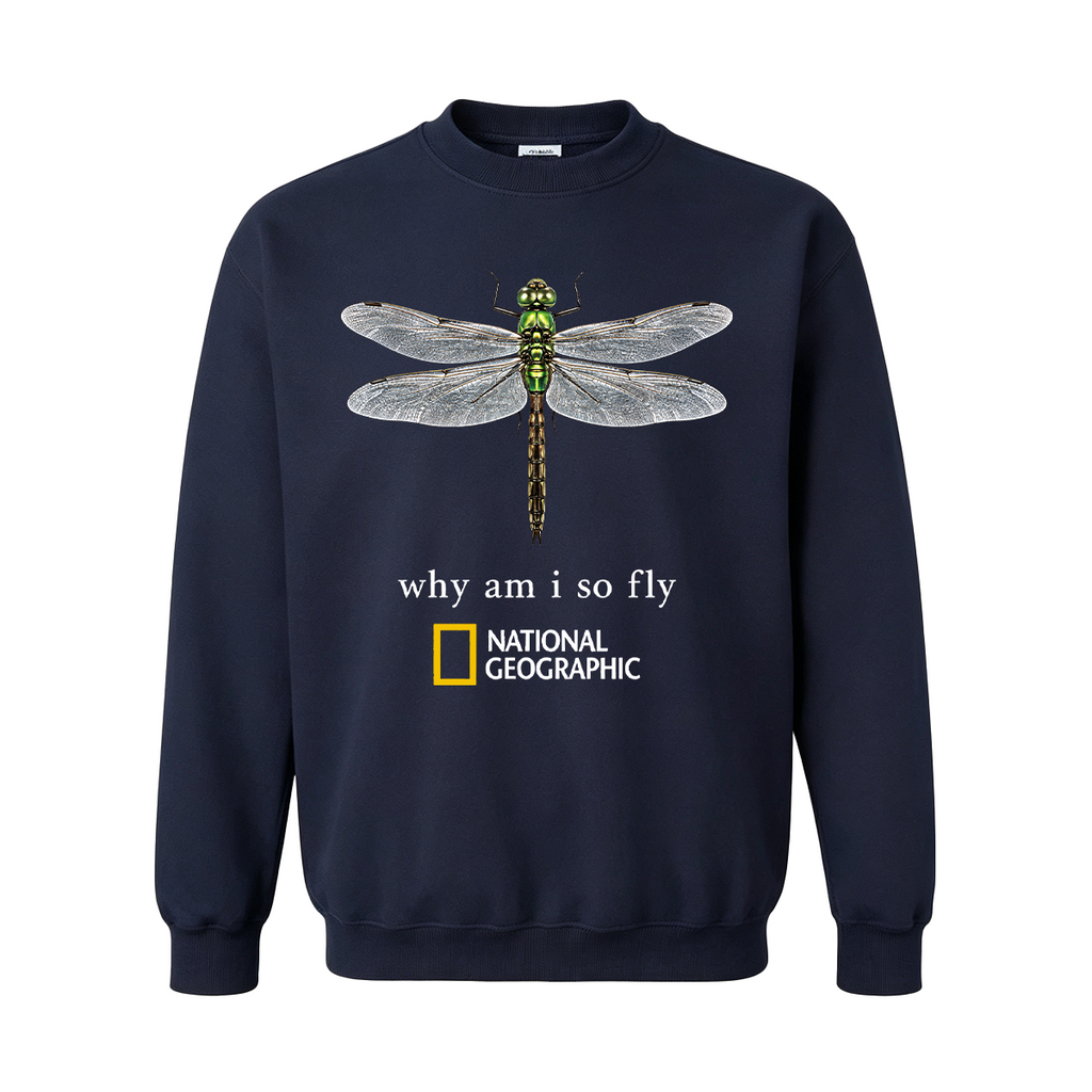 Vintage "Why Am I So Fly" Boxy Oversized T-shirt