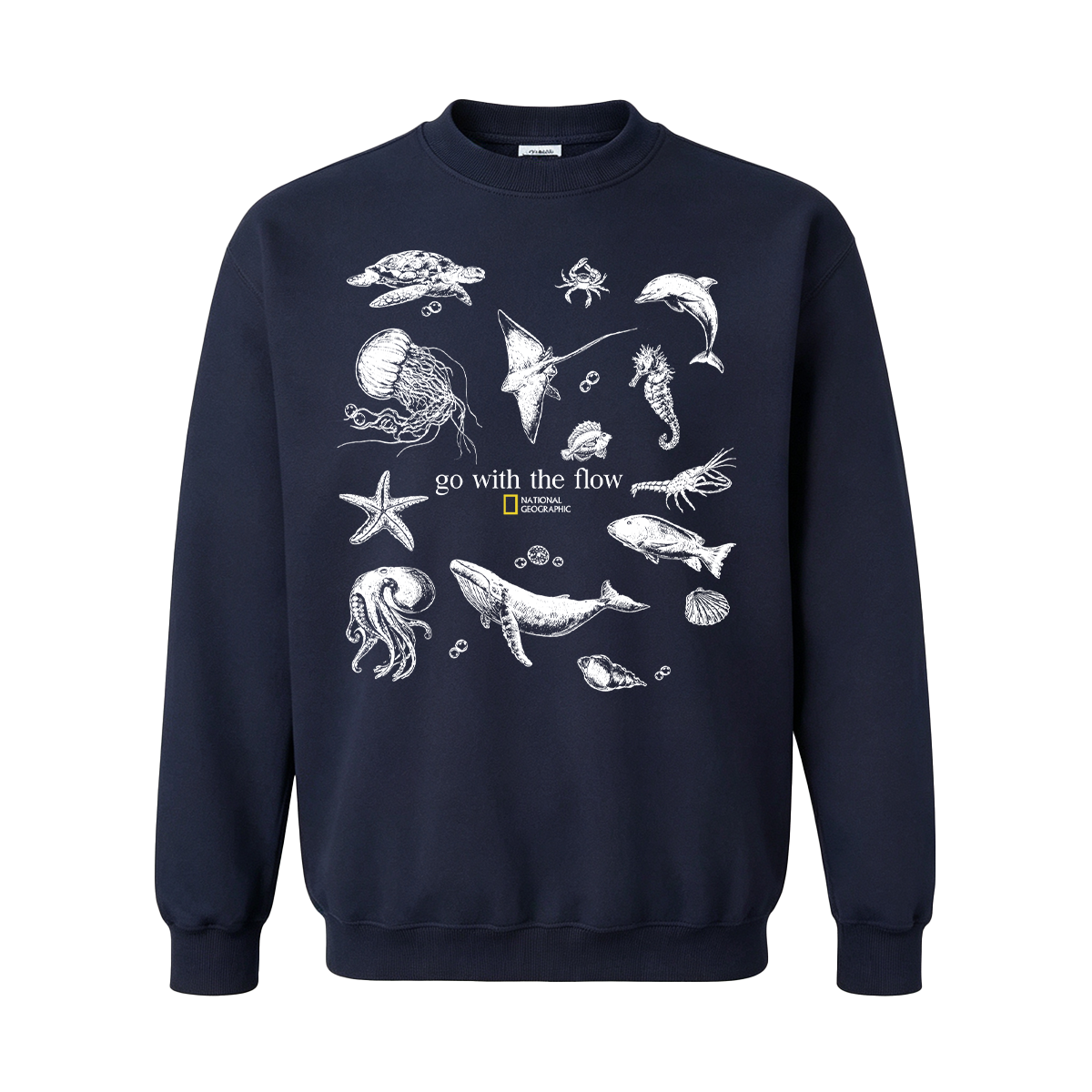 Go with the flow  Oversized T-shirt
